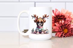 Baby Boxer in Holiday Attire, Transparent PNG Product Image 2