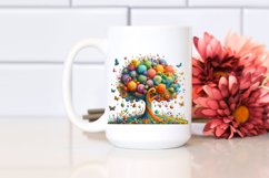 Colorful Tree|Sublimation | Clipart Product Image 2