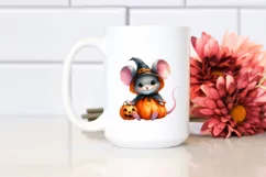 Baby Mouse for Halloween | Cute Art Clipart Product Image 2