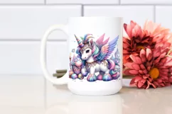 colorful Baby Unicorn with Mardi Gras Parade Product Image 2