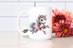 colorful Baby Unicorn in Minuet Dancer&#039;s Outfit Product Image 2