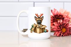 Crazy Malinois Portrait PNG Product Image 2