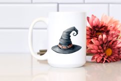 Funny Watercolor Simple Halloween Hat | Clipart Product Image 2