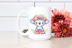 Vibrant Cartoon-Style Watercolor Flower Product Image 2