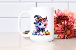 Cute Baby Unicorn Halloween Clipart Product Image 2