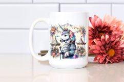 colorful Baby Unicorn with Medieval Festival Product Image 2