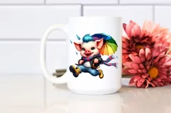 Baby Pig with Cool Haircut PNG Product Image 2