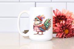 Vibrant Dressed Chachalaca | Clipart Product Image 2