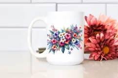 Hawayan Flower Watercolor Abstract PNG Product Image 2