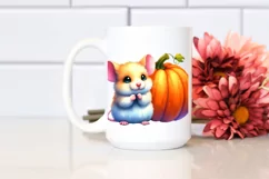 Vibrant Cute Baby Mouse | Sublimation | Clipart Product Image 2