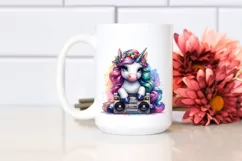 colorful Baby Unicorn with Boombox Product Image 2