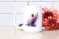 Watercolor Abstract Bottle Lavender Product Image 2