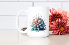 Glossy Snowdrop Watercolor PNG Product Image 2