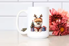 Crazy Pomeranian Portrait PNG Product Image 2