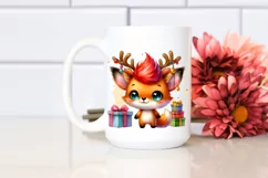 Baby Fox with Christmas Cheer, High-res PNG Product Image 2