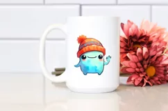 Funny Vibrant Simple Cute Watercolor Sublimation Clipart Product Image 2