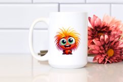Colorful Crazy Baby Ladybug | Sublimation | Clipart Product Image 2