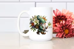 Detailed Gnome Lily Bouquet | Clipart Product Image 2