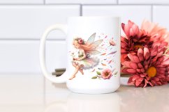 Small Fairy Tumbling Spring Petals Clipart Product Image 2