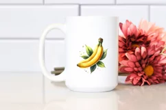 Watercolor Banana | Sublimation | Clipart Product Image 2