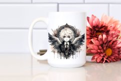 Watercolor Gothic Boy | Sublimation | Clipart Product Image 2