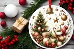 Snowflake Warm Wishes Sublimation PNG Product Image 2