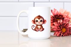 Funny Baby Monkey | Baby Monkey Sublimation Product Image 2