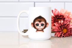 Funny Baby Monkey | Baby Monkey Sublimation Product Image 2
