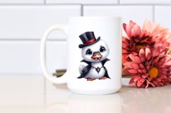 Funny Watercolor Swan | Sublimation Clipart Product Image 2