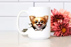 Crazy Looking Chihuahua Dog | Sublimation | Clipart Product Image 2