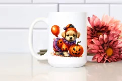 Baby Dog Halloween Costume Clipart Product Image 2