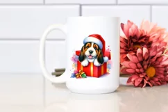Expressive Baby Basset Hound, Vibrant PNG Product Image 2