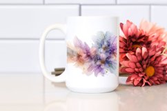 Vibrant Lavender with Metallic Insertions PNG Product Image 2