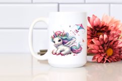 Spring Baby Unicorn | Sublimation | Clipart Product Image 2