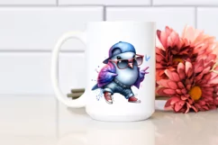 Cute Baby Dove Dancing PNG Product Image 2