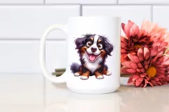 Crazy Looking Bernese Mountain Dog Furrm | Sublimation | Product Image 2