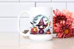 Watercolor Style Cute WARLOCK PNG Product Image 2