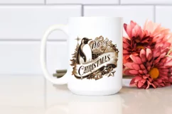Vibrant Merry Christmas Clipart PNG Product Image 2