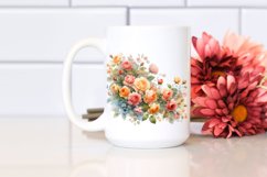 Colorful Orange Roses | Clipart Product Image 2