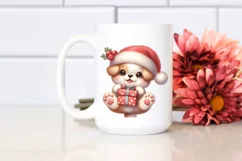 Pastel Vintage Cute Puppy PNG Product Image 2
