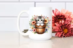 Cute Baby Cat with Big Eyes PNG Product Image 2