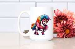 Colorful Baby Unicorn in Volta Dancer&#039;s Outfit Product Image 2