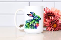 Vibrant Abstract Bunny PNG Product Image 2