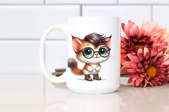 Baby Cat es Boots Watercolor | Sublimation | Clipart Product Image 2