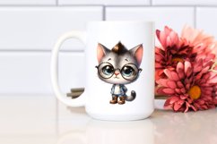 Baby Cat es Boots Watercolor | Sublimation | Clipart Product Image 2