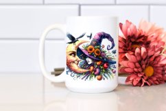Witch Watercolor Clipart Product Image 2