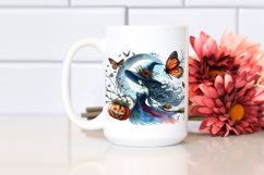 Witch Watercolor Clipart Product Image 2