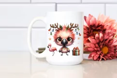 Watercolor Flamingo PNG Product Image 2
