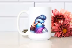 Proud Dove Pose, Transparent PNG Product Image 2