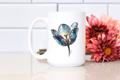 Shiny Tulip Metallic | Sublimation | Clipart Product Image 2